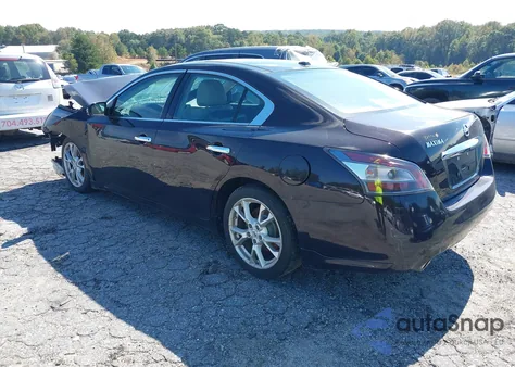 2012 Nissan Maxima 3.5 Sv from USA, damaged, VIN 1N4AA5AP9CC853001